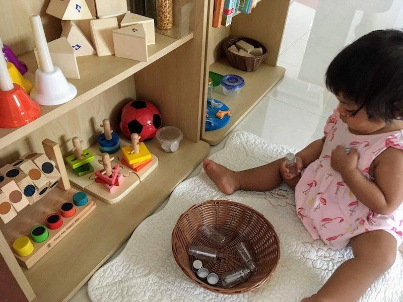 Practical Life Exercise for Toddler